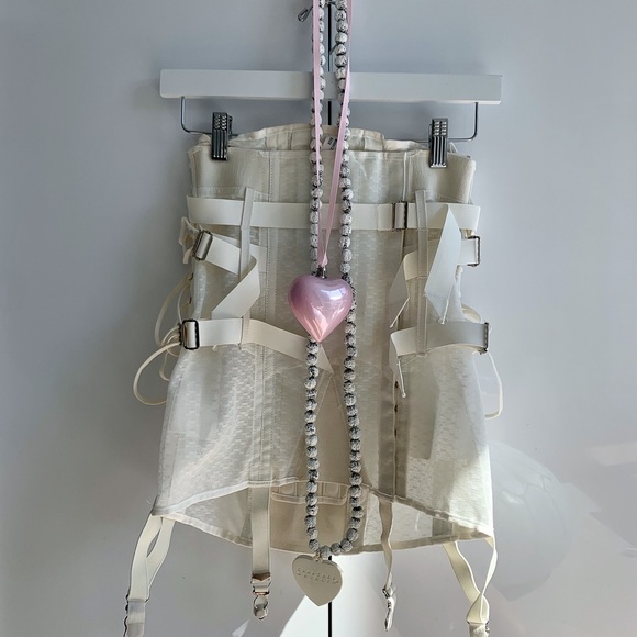 CAMP Vintage Corset Girdle Garters Shaper Style No. 29775 33" White - Picture 7 of 17